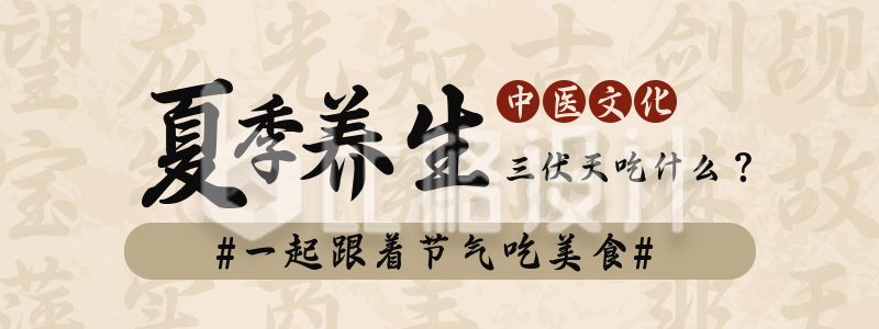 中国风传统怀旧复古养生健康胶囊banner