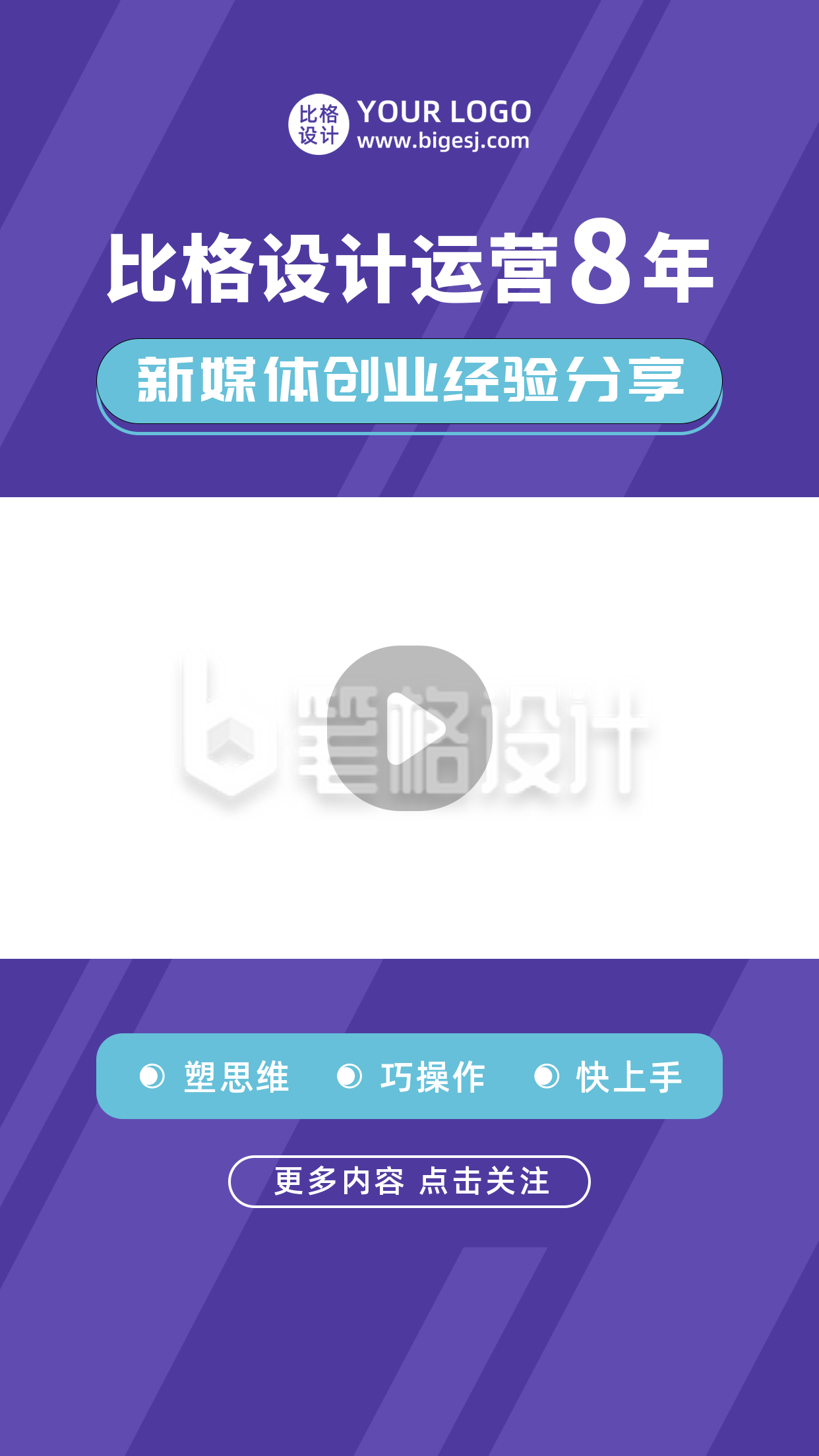 创业运营经验分享商务通用视频边框