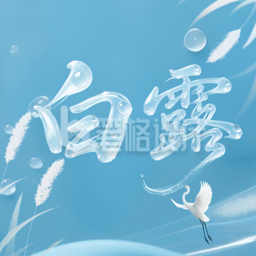 白露节气手机宣传公众号次图