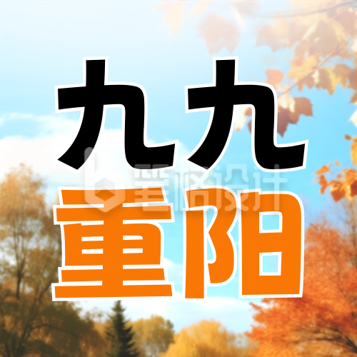 九九重阳节实景封面次图