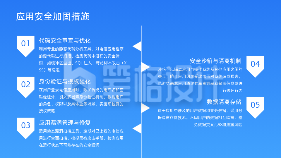 通用蓝色科技风关系图PPT单页