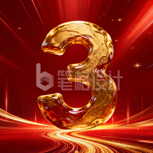 元旦倒计时红色大气宣传公众号次图