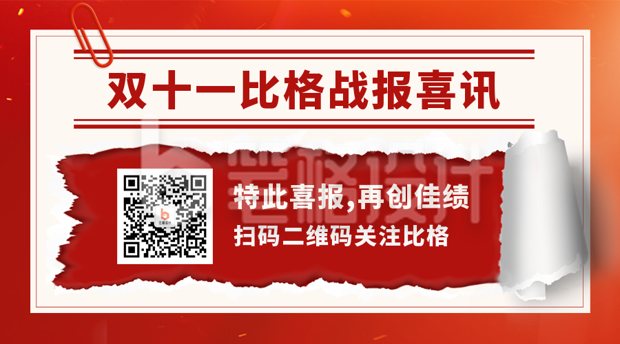 双十一电商销售业绩宣传二维码