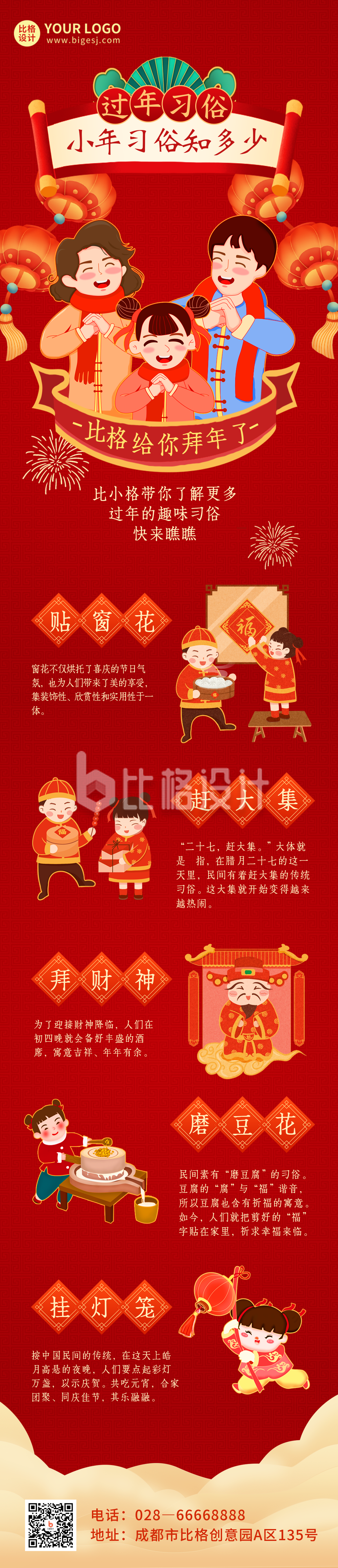 过年习俗趣味宣传手绘条漫 过年习俗趣味宣传手绘条漫