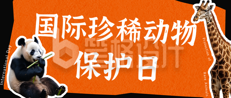 国际珍稀动物保护日保护动物公众号封面首图