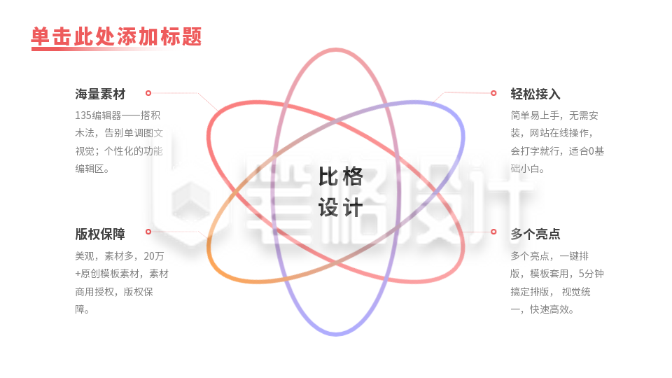 简约四项并列关系式PPT单页 简约四项并列关系式PPT单页