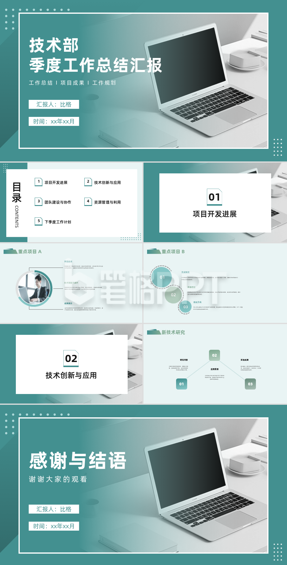 商务实景技术部季度工作总结汇报PPT 商务实景技术部季度工作总结汇报PPT