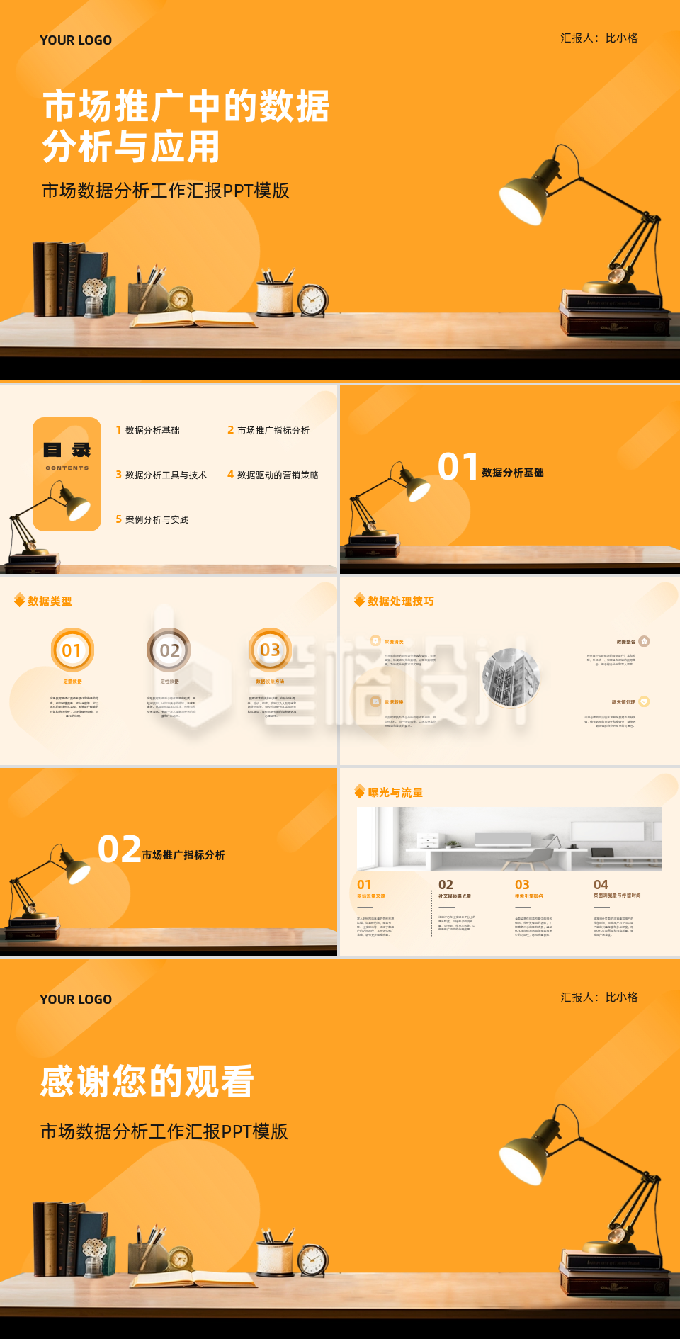 市场推广数据分析应用PPT