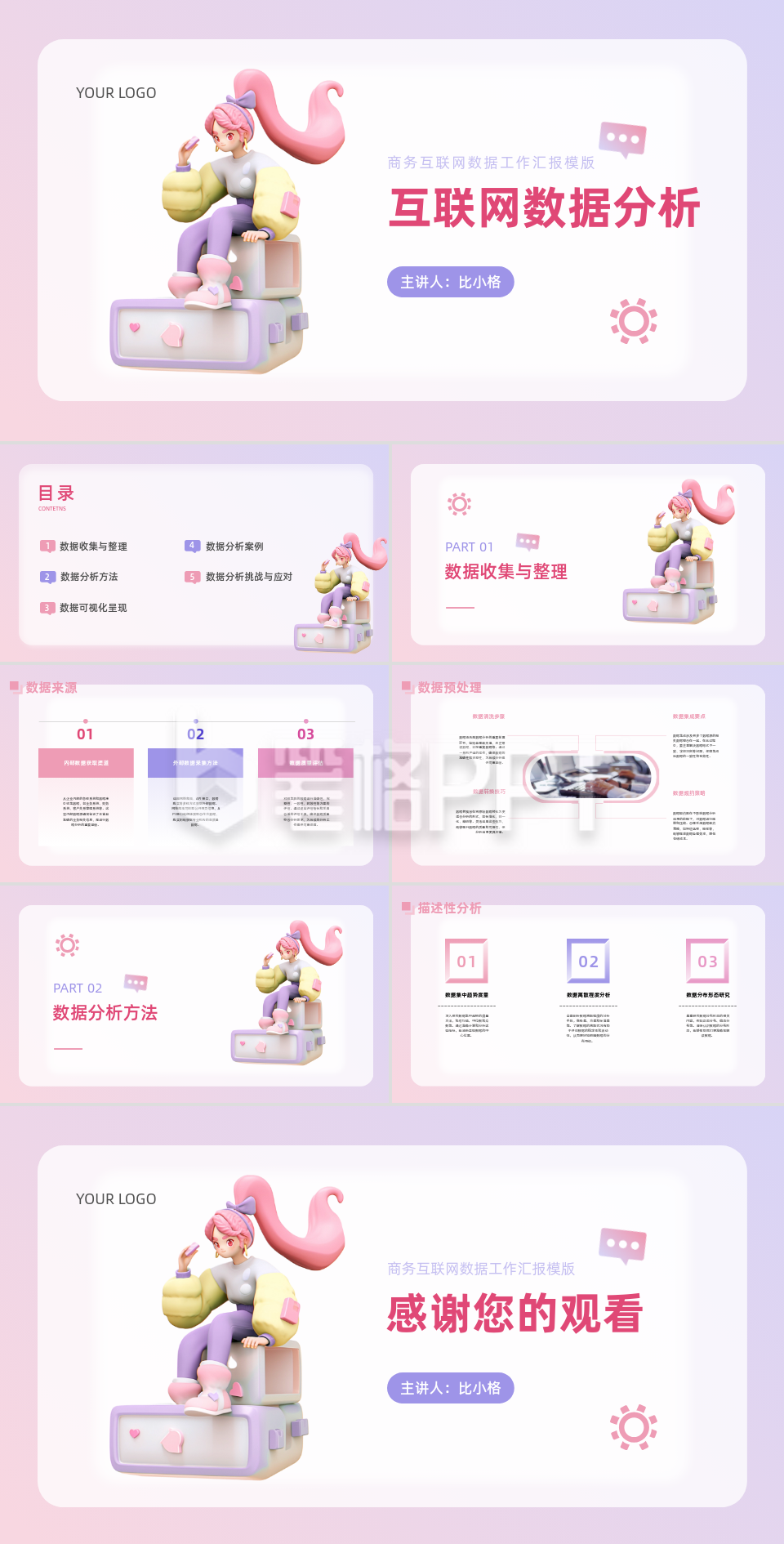 互联网数据分析PPT 互联网数据分析PPT