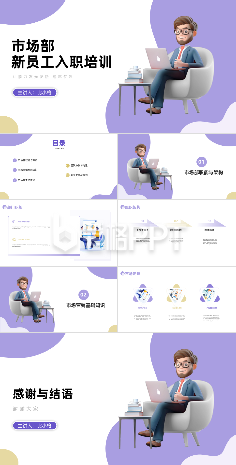 市场部新员工入职培训PPT 市场部新员工入职培训PPT