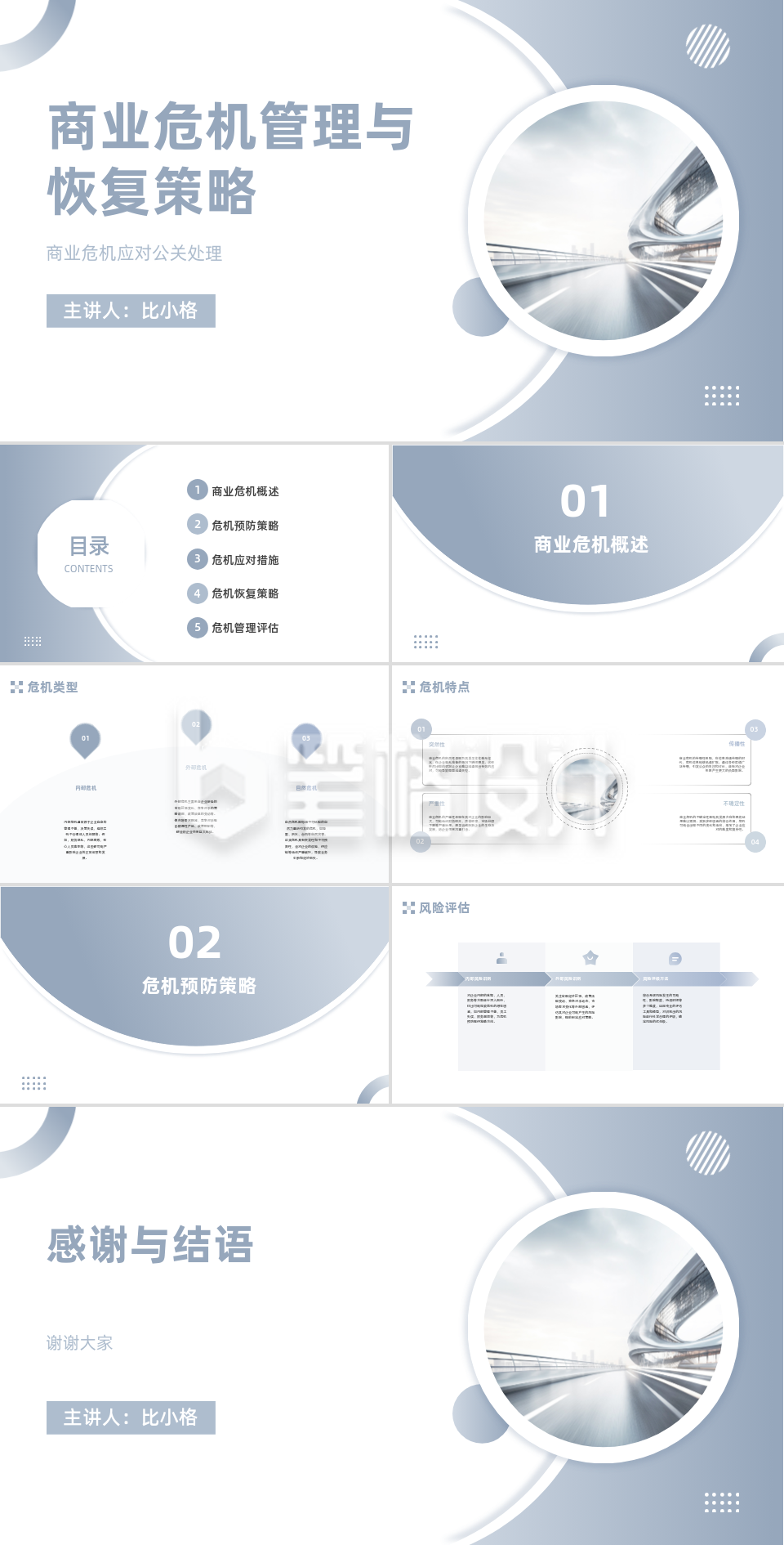 商业危机管理与恢复策略汇报PPT