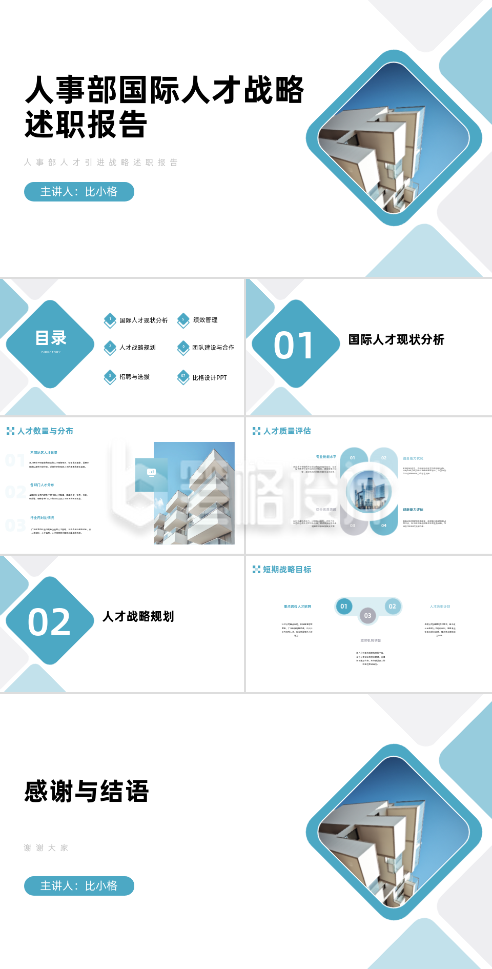 人事部国际人才战略汇报PPT