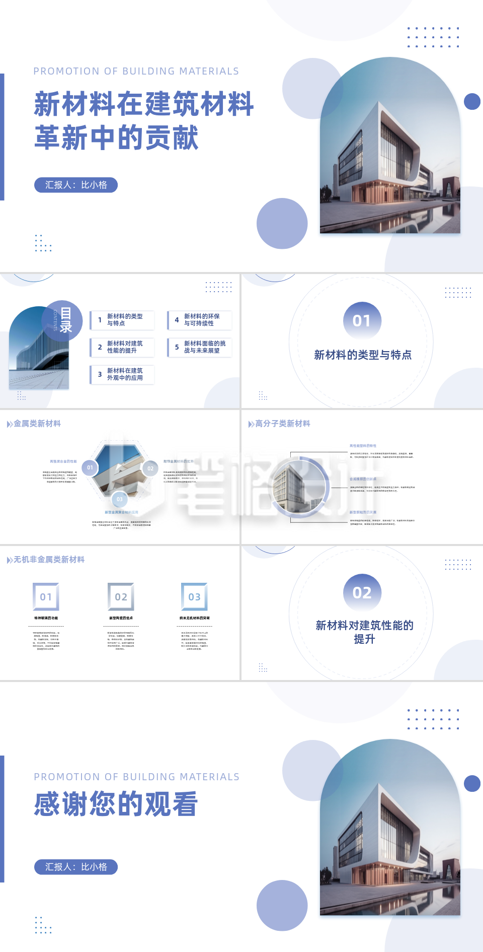 房地产新材料建筑PPT