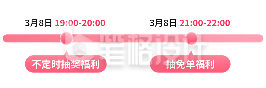 电商直播抽奖福利胶囊Banner