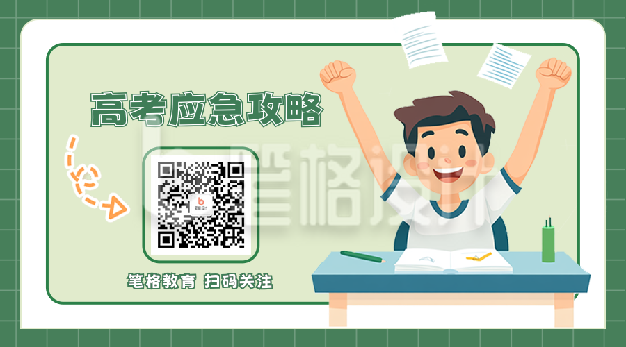 高考应急攻略二维码 高考应急攻略二维码