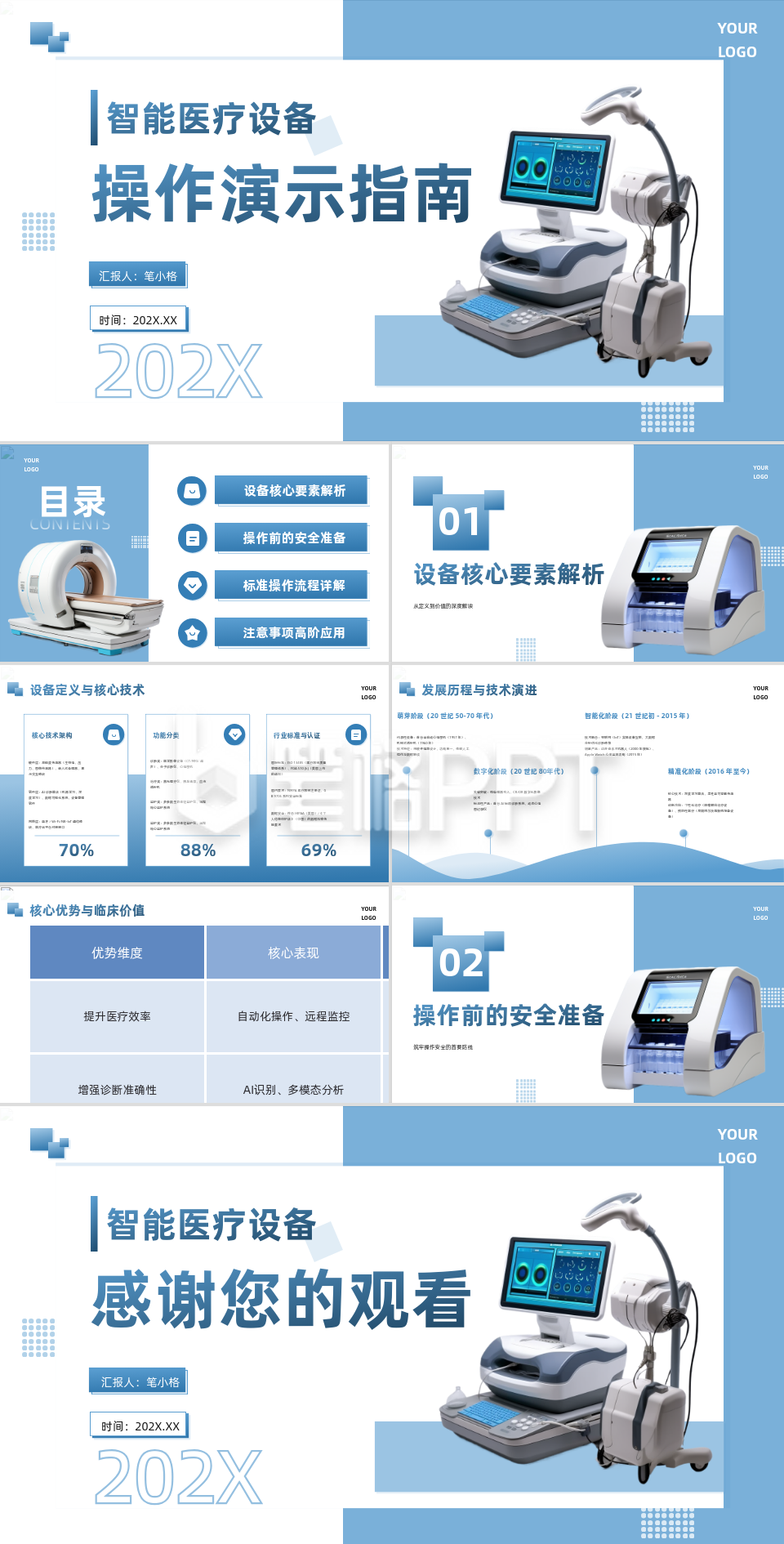 蓝色简约风产品介绍PPT 蓝色简约风产品介绍PPT