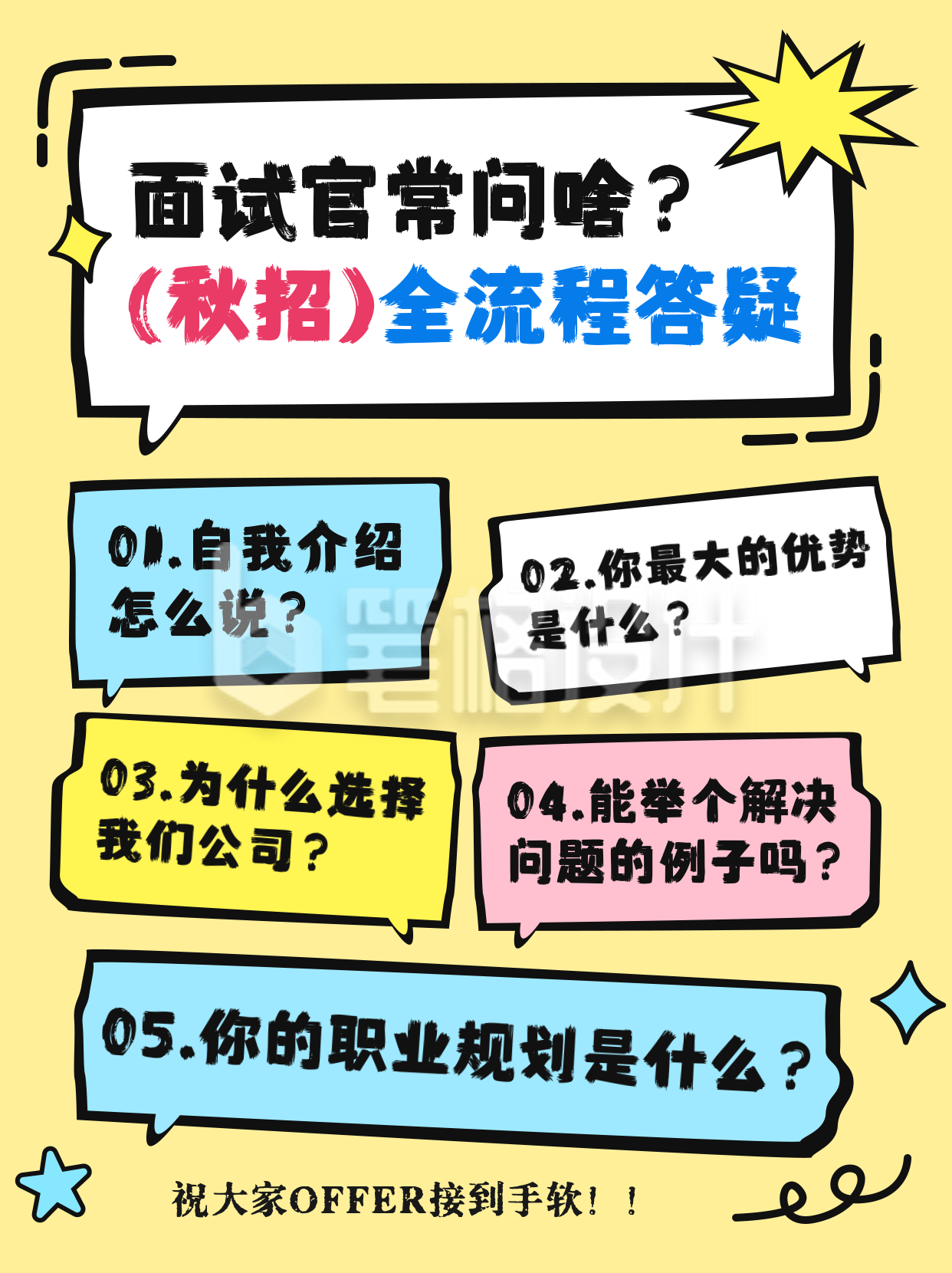 秋招面试经验分享小红书封面