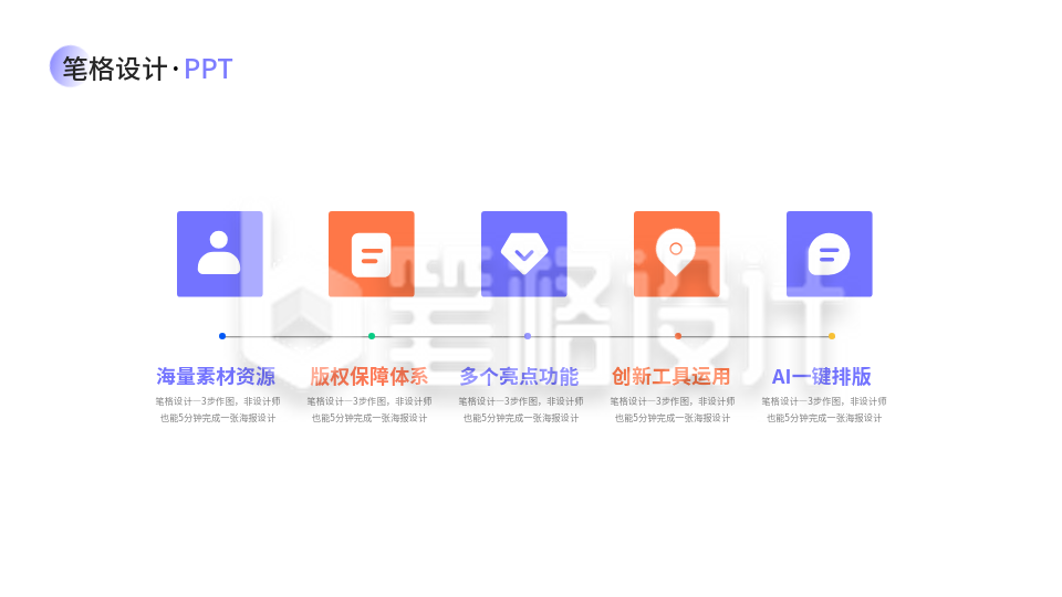 简约并列关系PPT单页 简约并列关系PPT单页