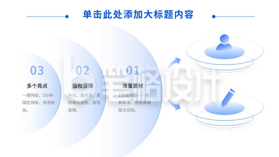 递进关系式PPT单页 递进关系式PPT单页