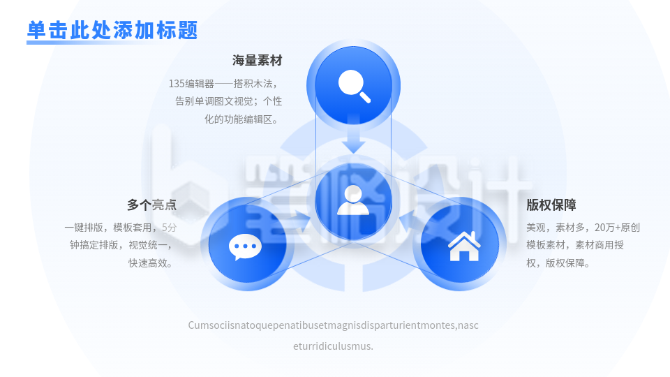 循环关系式PPT单页 循环关系式PPT单页