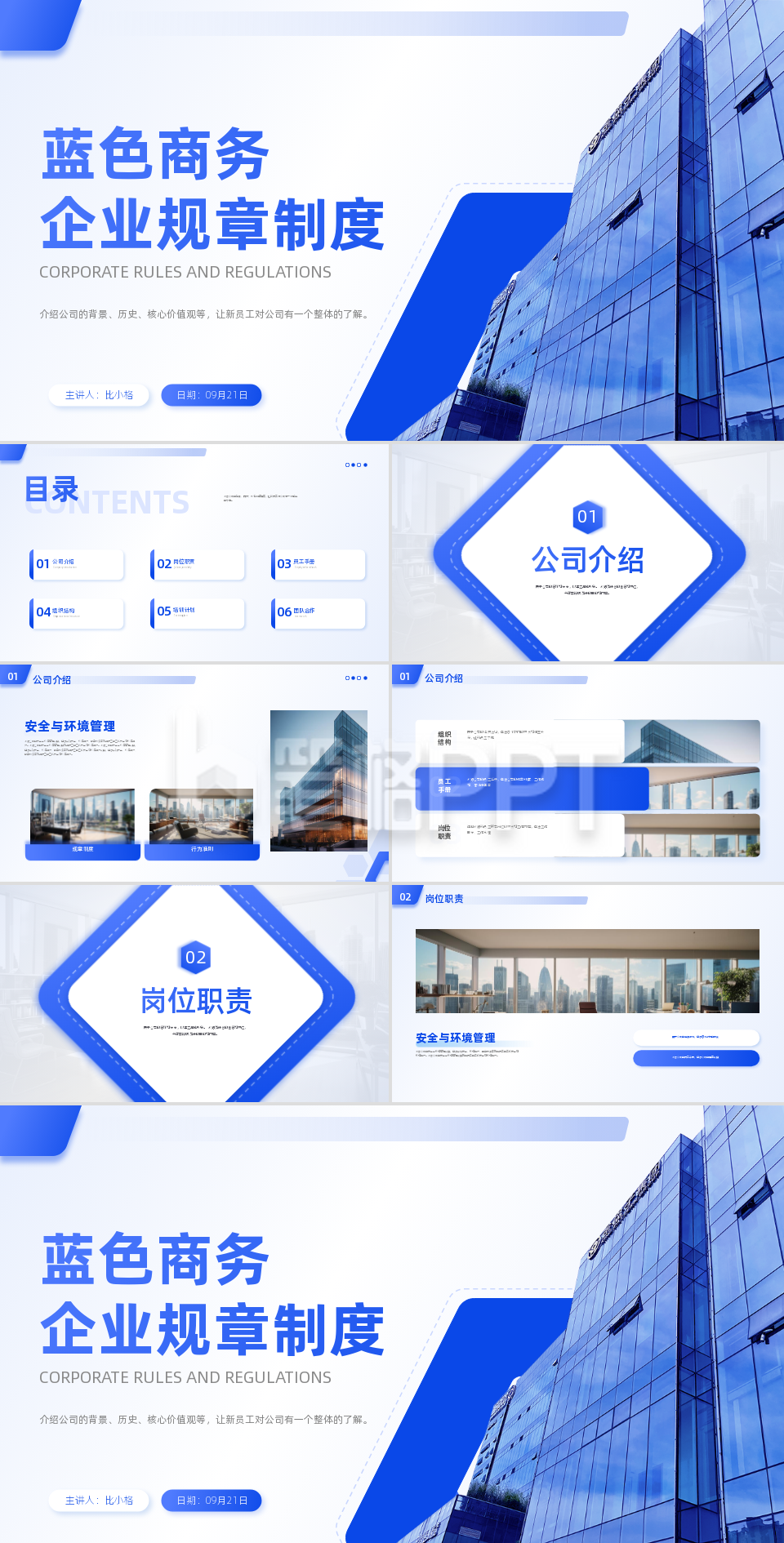 企业规章制度介绍PPT