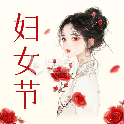 妇女节古风祝福公众号次图