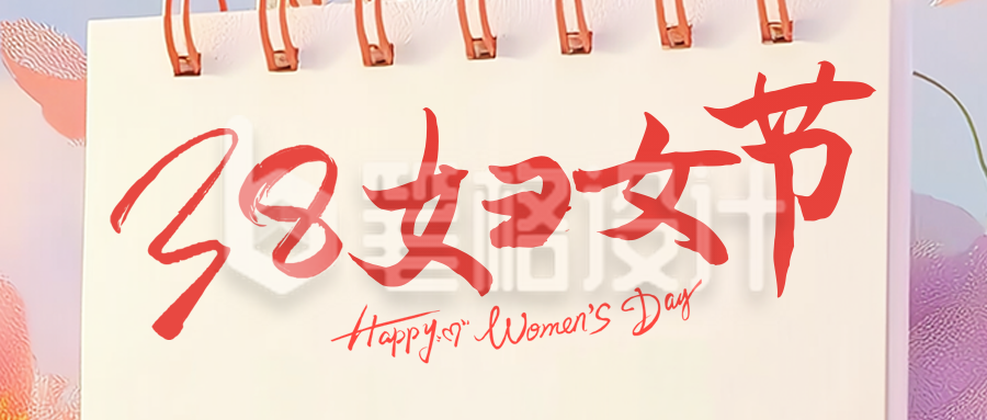 女神节节日祝福公众号首图