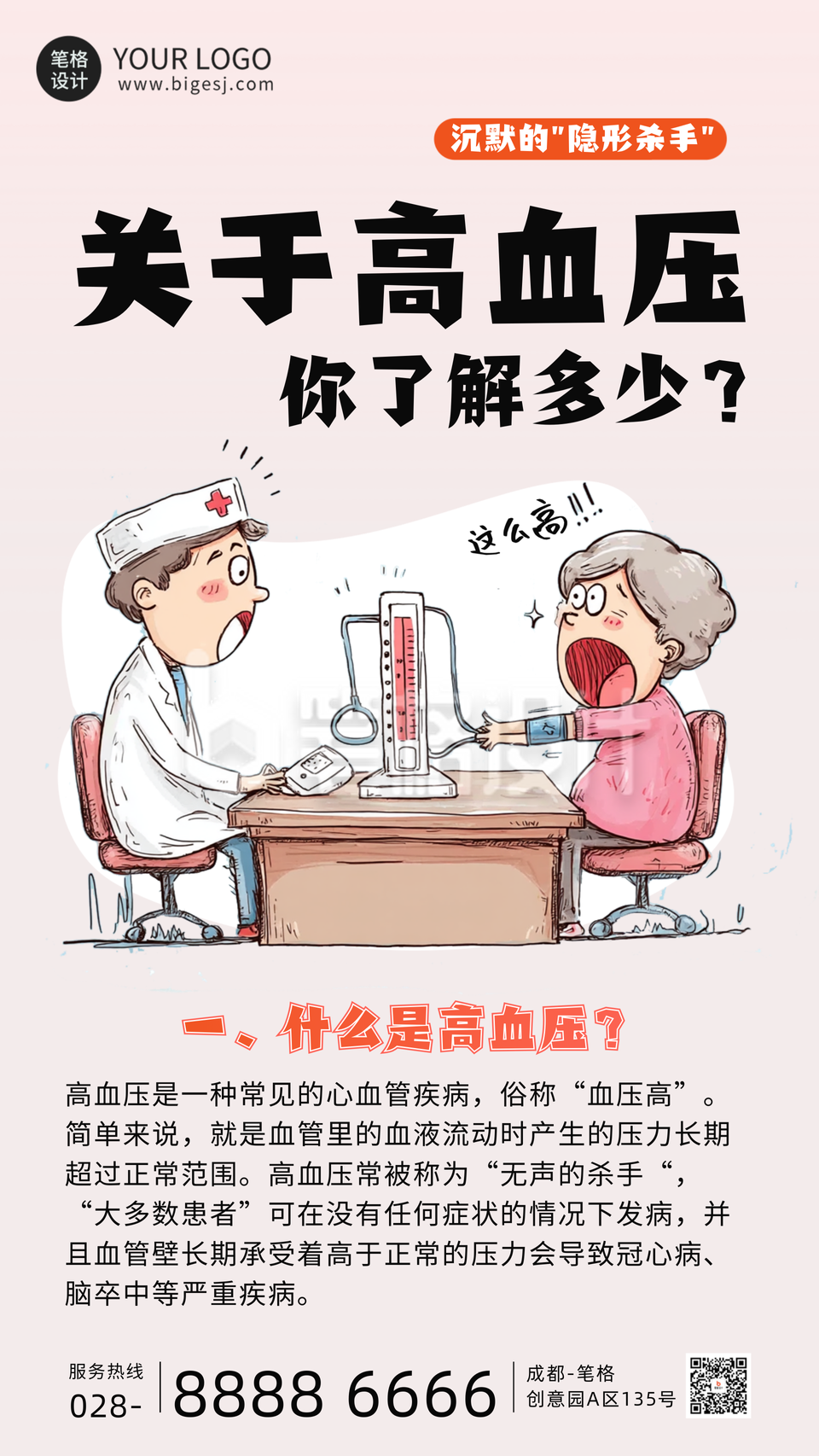 关于高血压知识科普海报 关于高血压知识科普海报