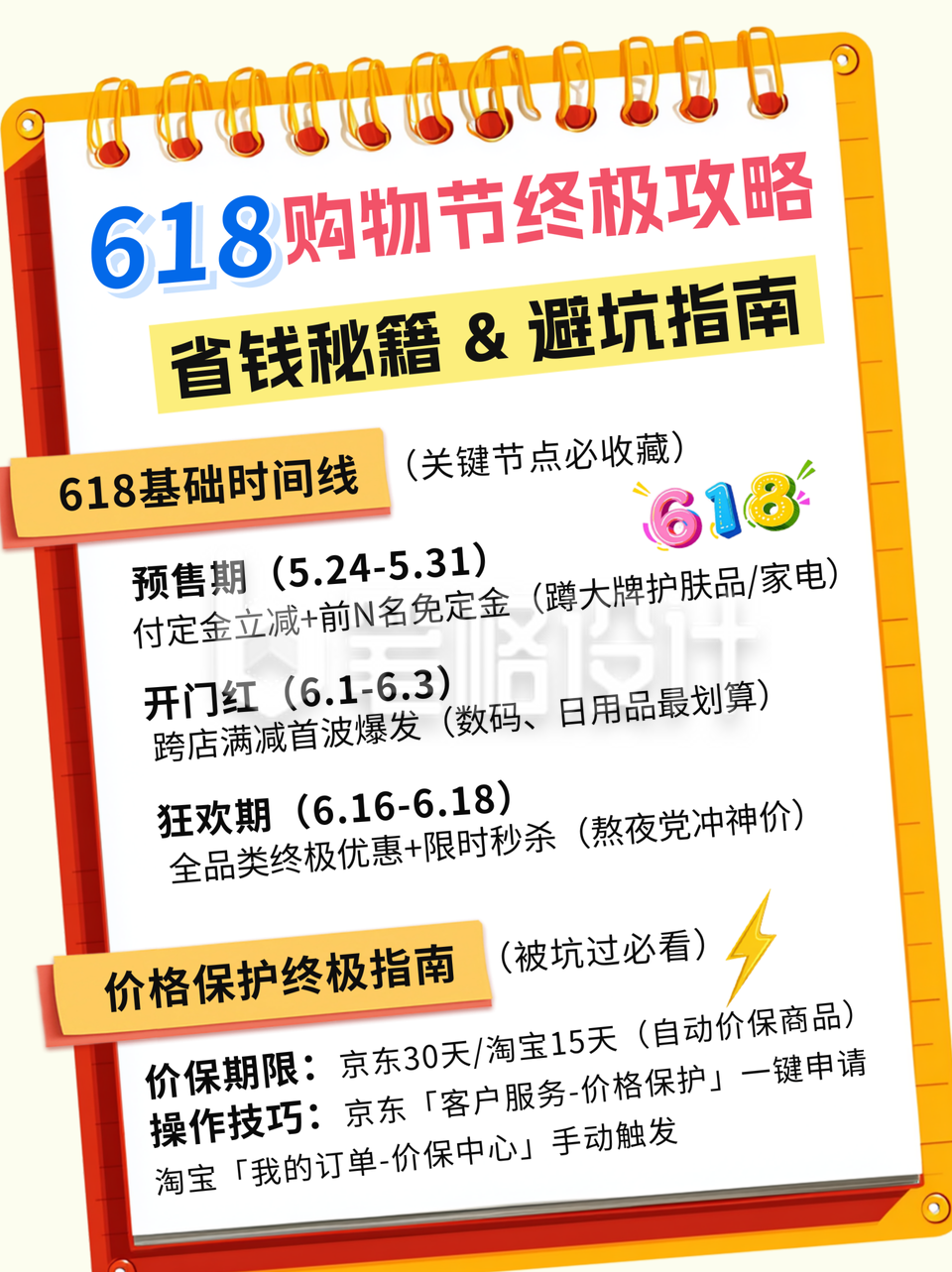 618购物避坑指南攻略小红书封面 618购物避坑指南攻略小红书封面