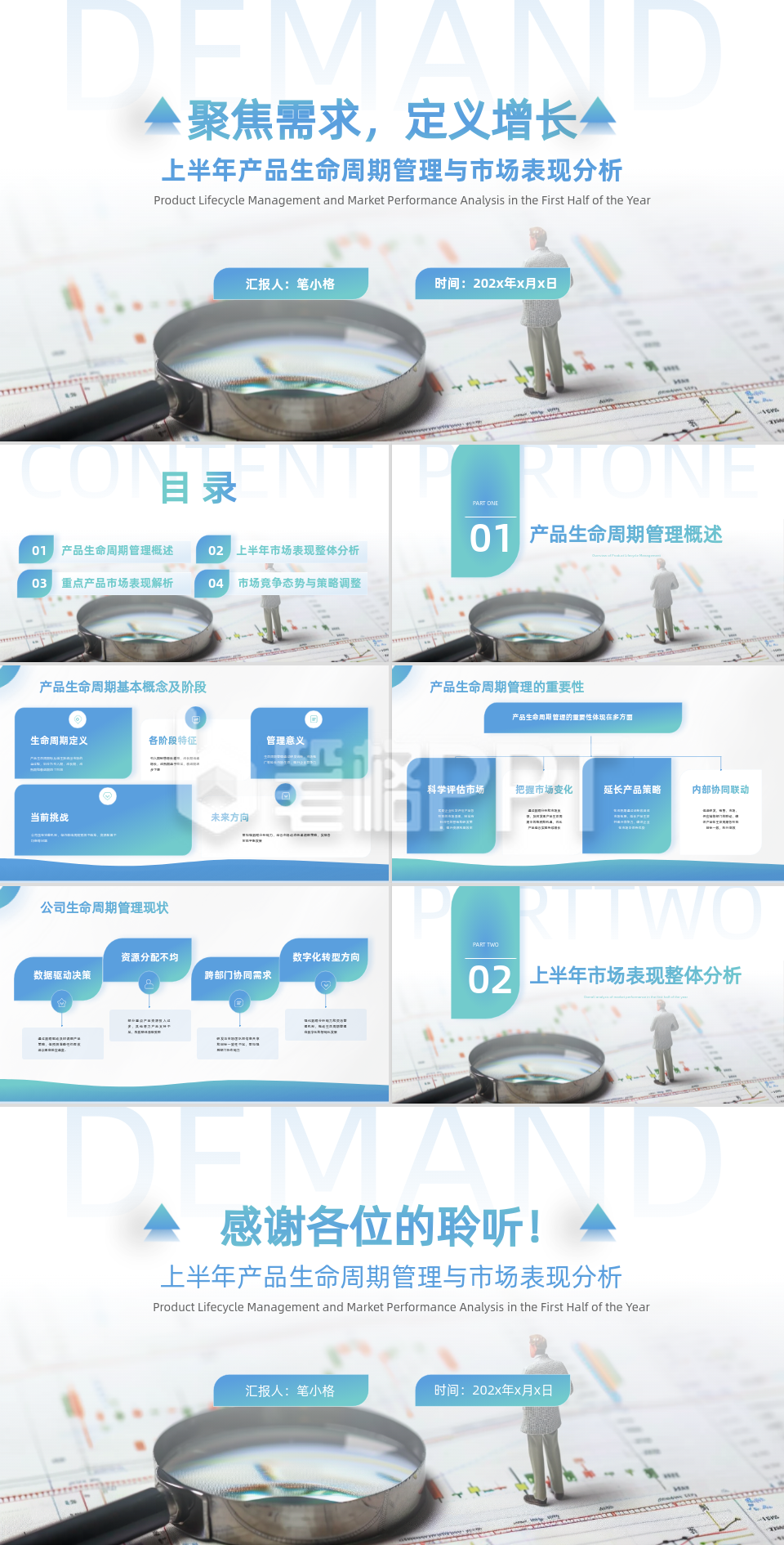 蓝绿色商务风上半年产品生命周期管理与市场表现分析工作总结PPT 蓝绿色商务风上半年产品生命周期管理与市场表现分析工作总结PPT