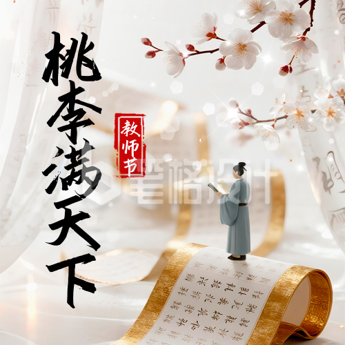 教师节宣传封面次图