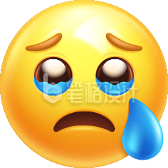 难过伤心哭泣emoji表情