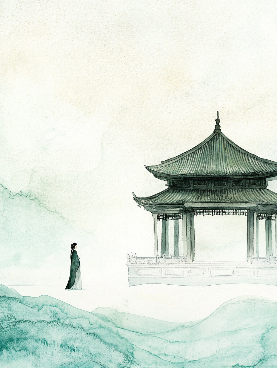 古风人物与古建筑