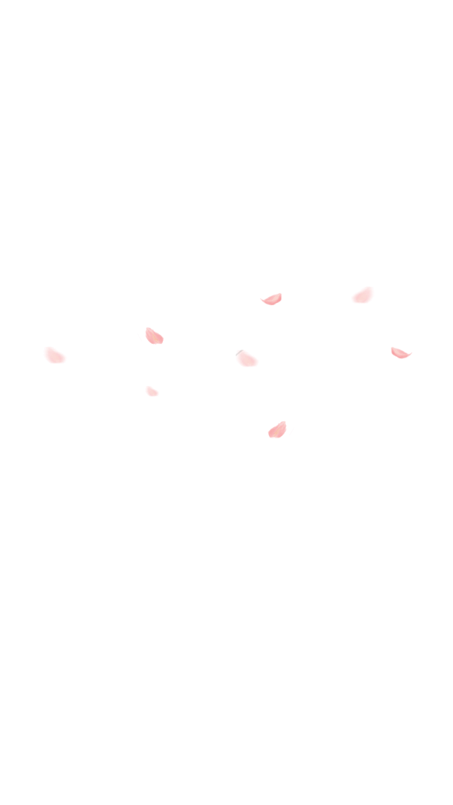 花瓣飘落