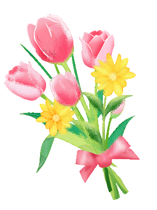 妇女节郁金香花束