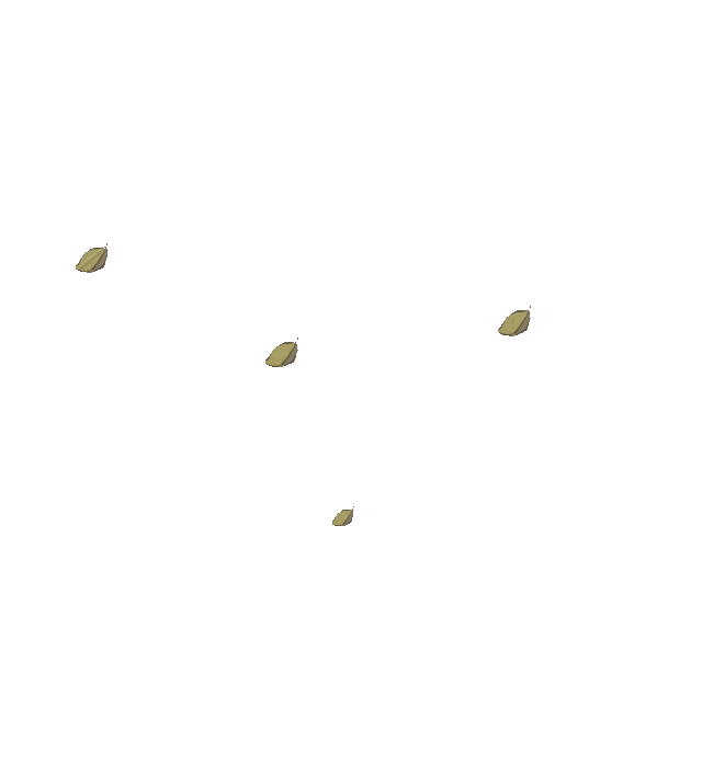 水墨国风树叶飘落飞舞