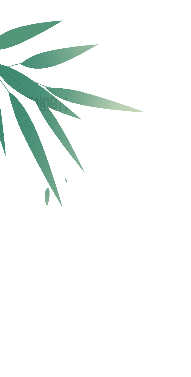 树叶摇晃