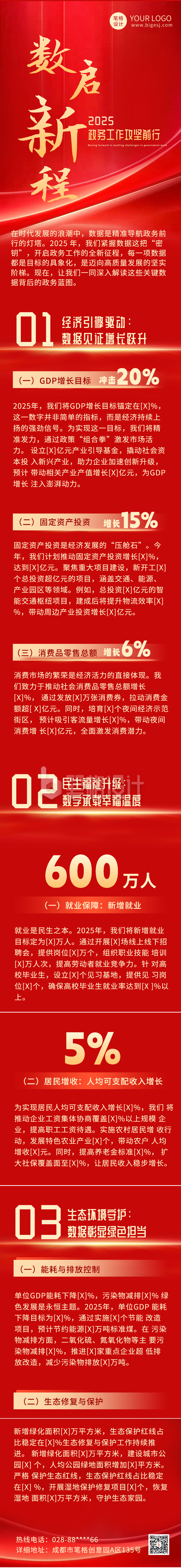 党政工作总结汇报公众号长图 党政工作总结汇报公众号长图