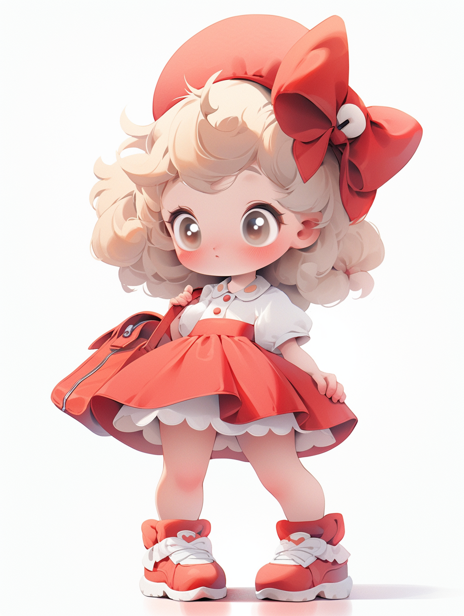可爱少女形象