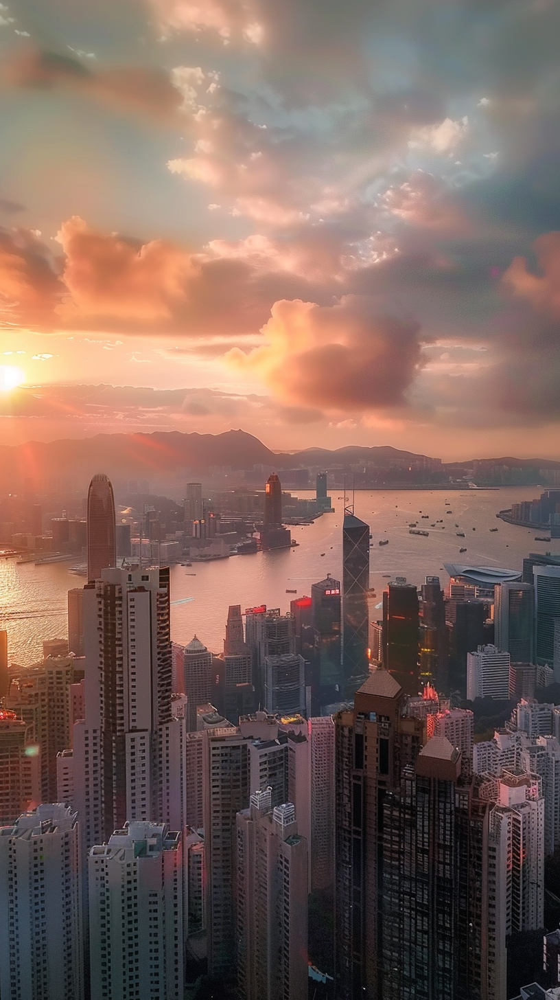 壮观城市景观图