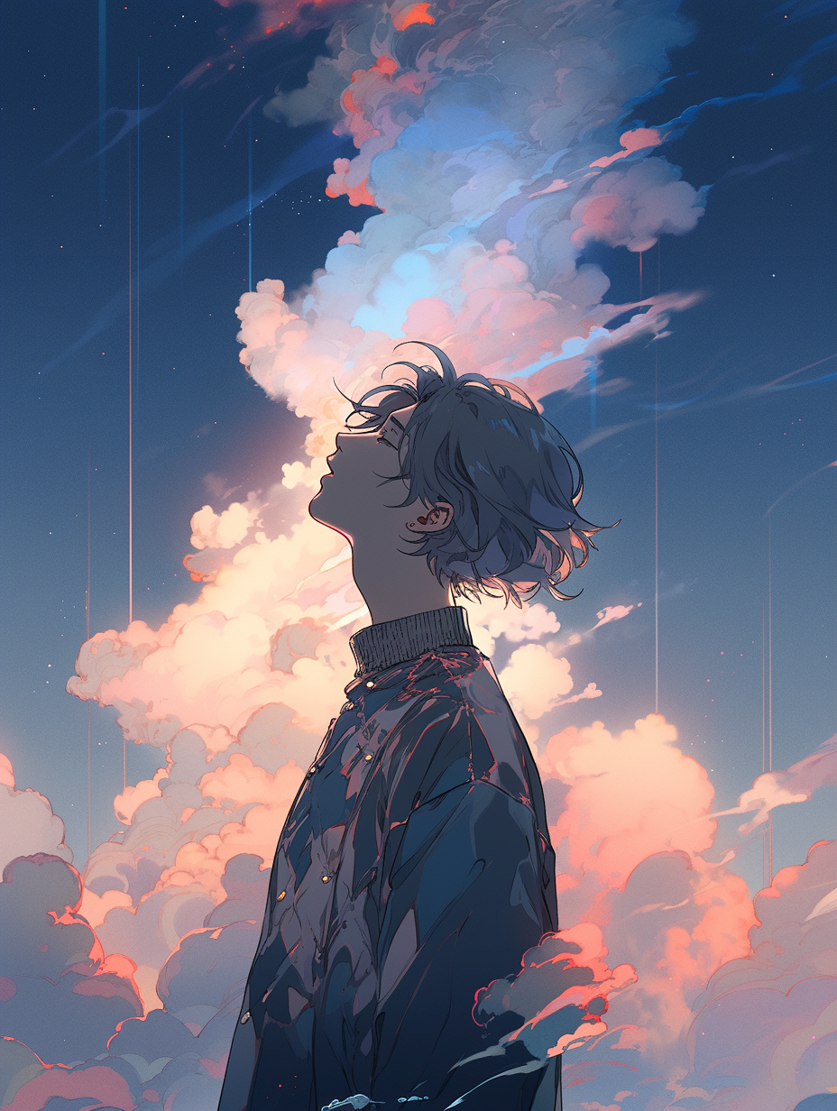 天空的人物形象