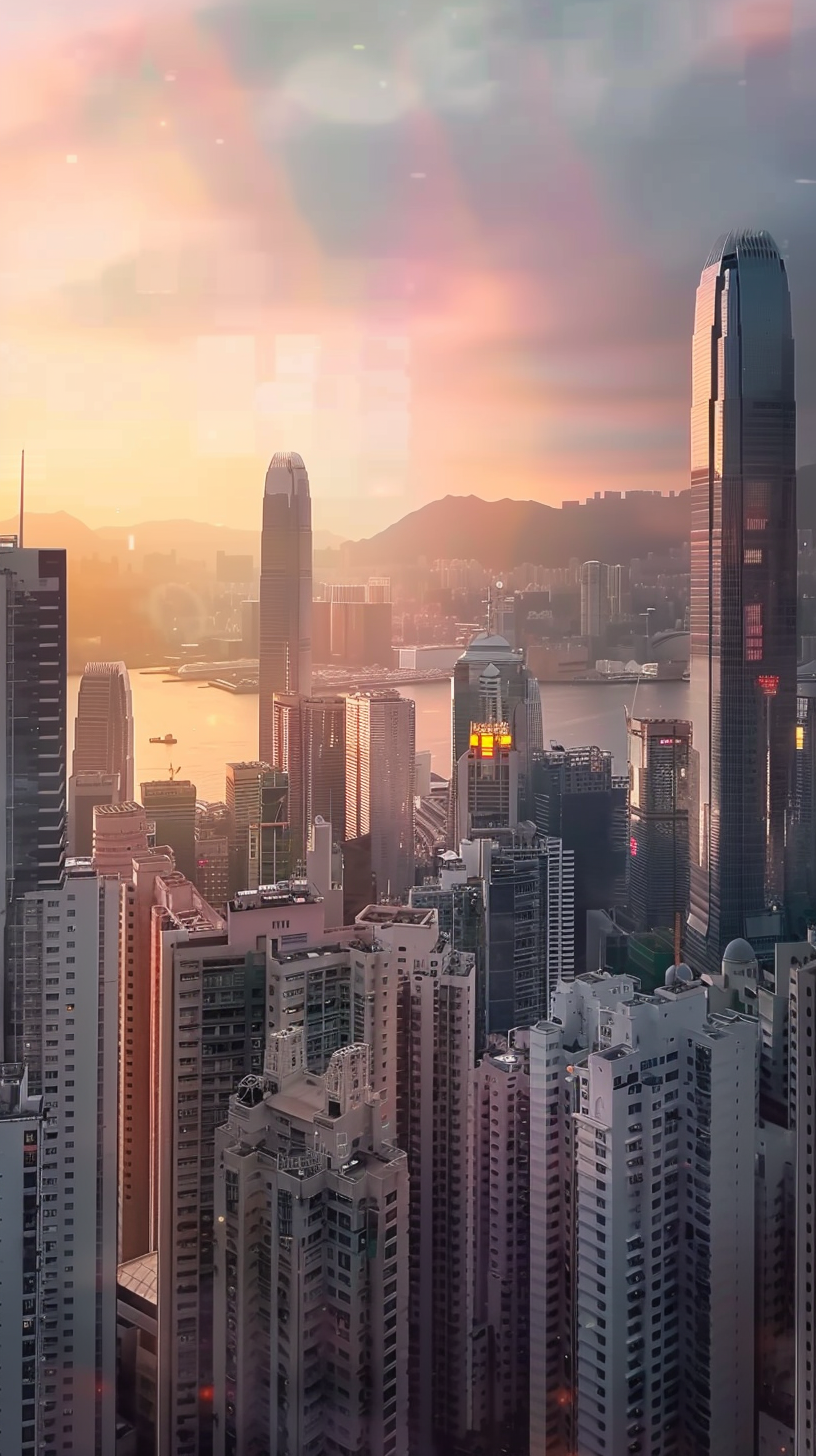 壮观城市景观图