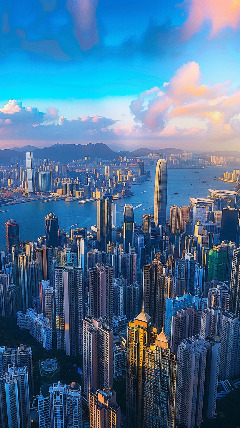 繁华都市全景图
