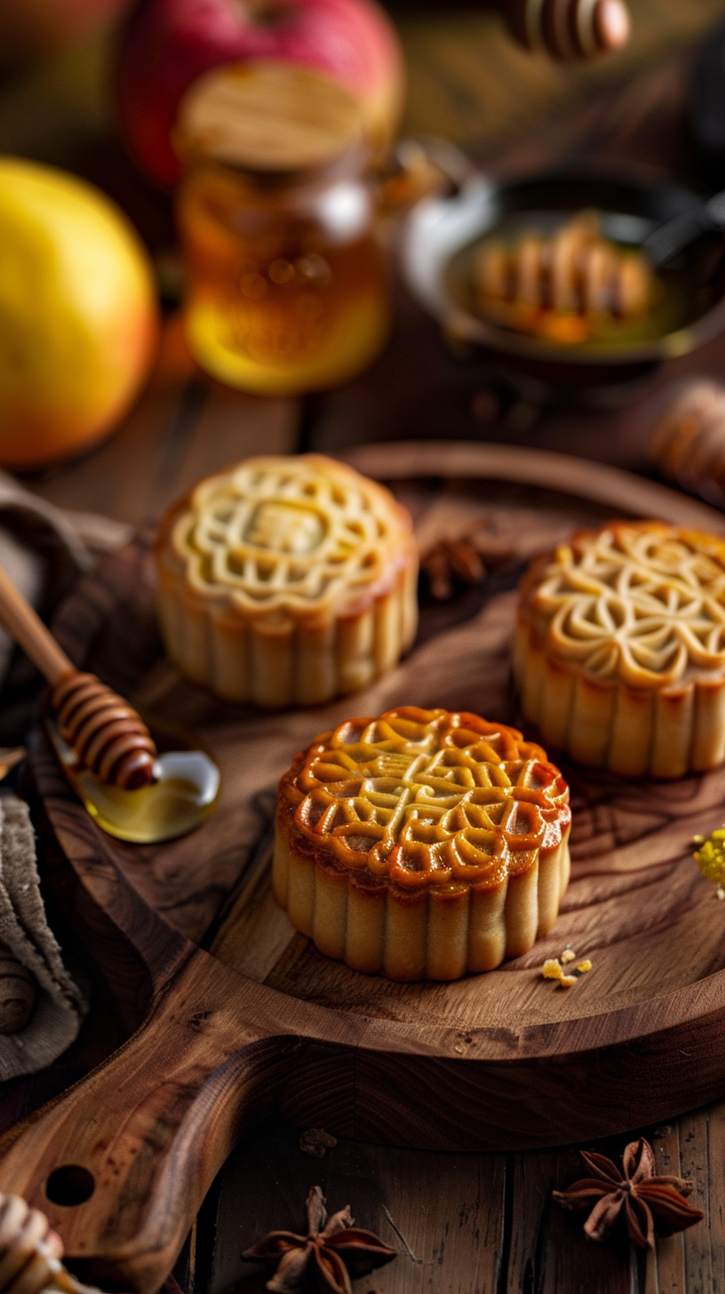 美味月饼来袭中秋佳节传统糕点