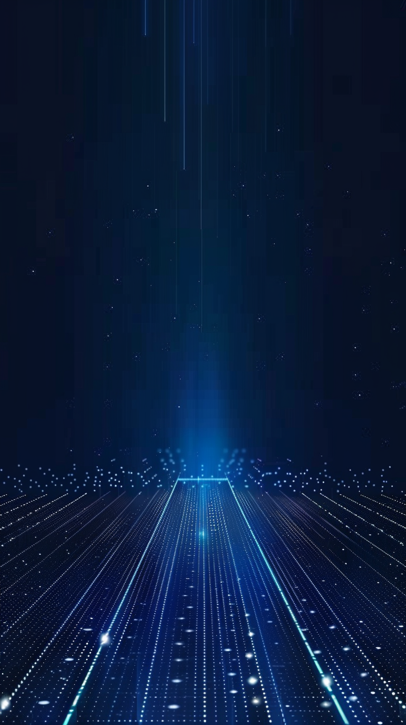 酷炫科技感线条设计背景