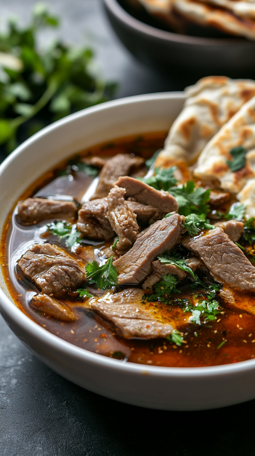 西安牛肉泡馍
