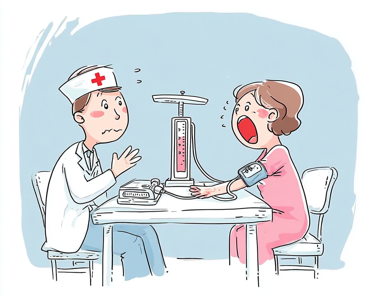 漫画风医疗场景图