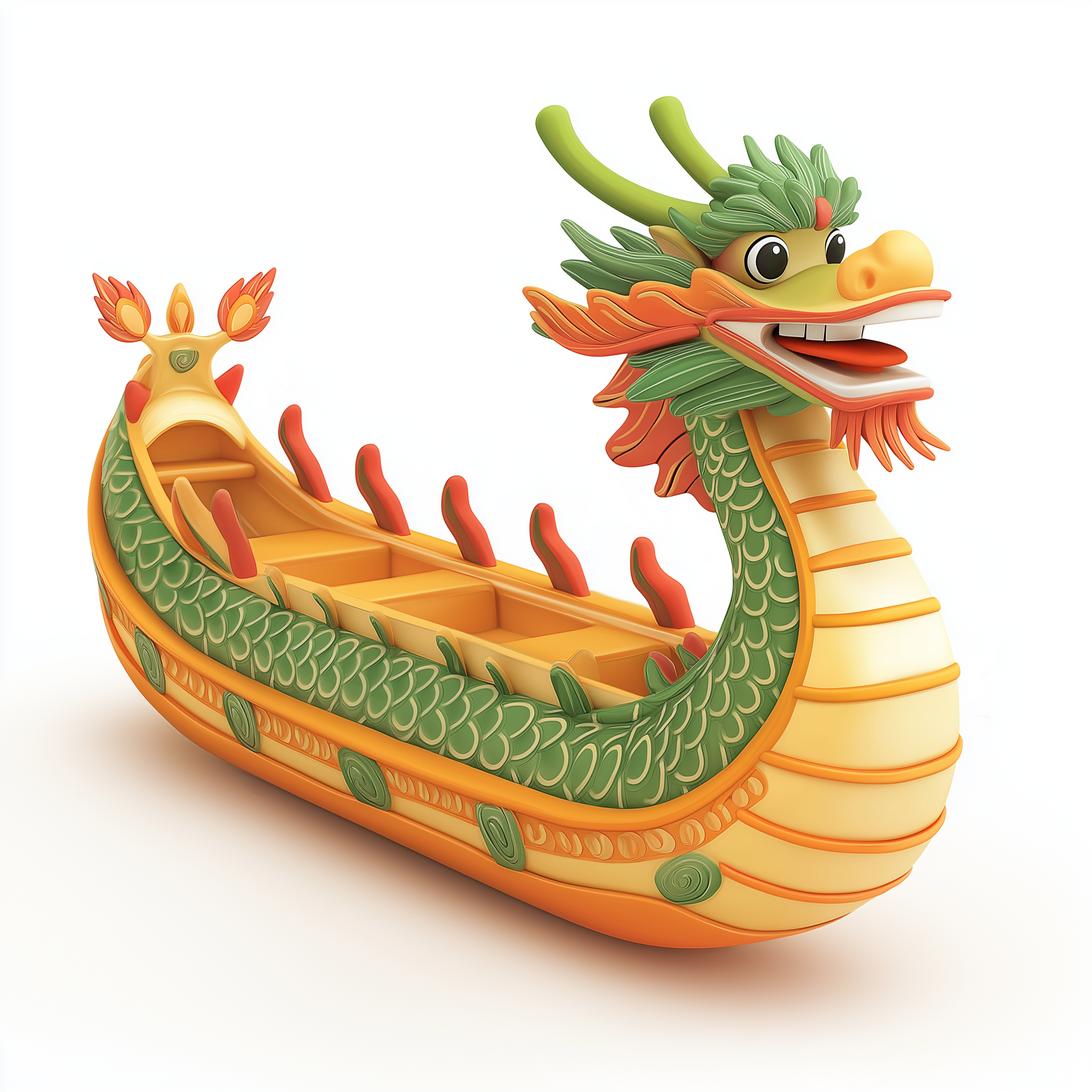 3D龙舟模型