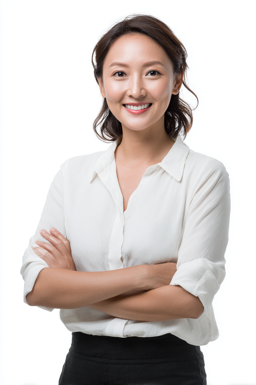 白色职场女士