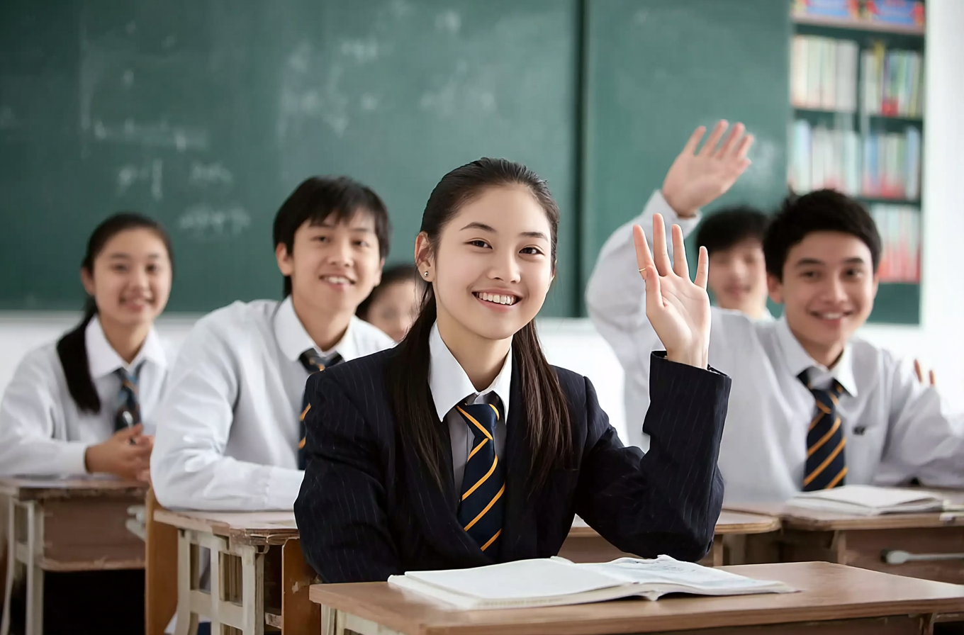 学校教室场景宣传图